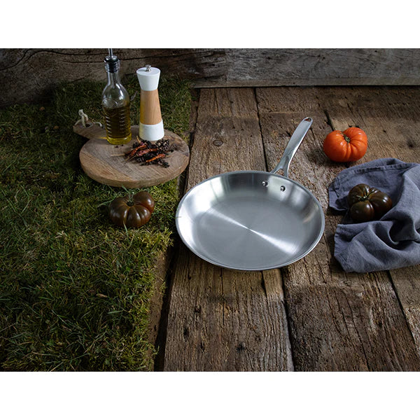 POÊLE SAUTOIR INOX CASTEL'PRO® CRISTEL - Aux Arts Culinaires