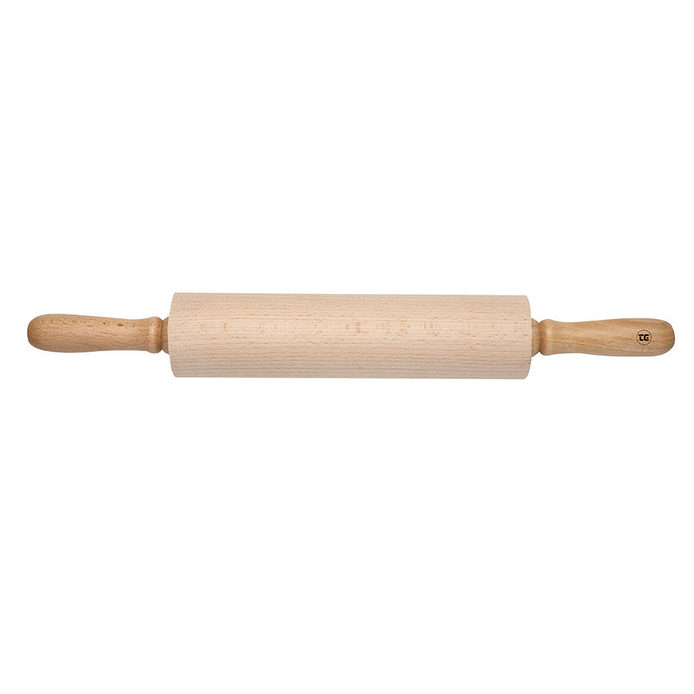 Rouleau à pâtisserie en bois T&G 40 cm – Ustensile robuste pour pâte à tarte, biscuits et viennoiseries