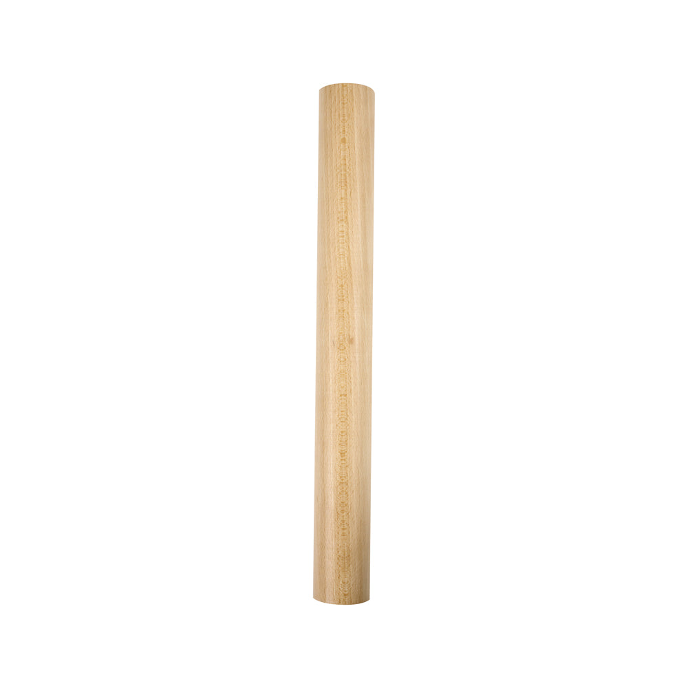 Rouleau à pâtisserie en bois de hêtre 45x5 cm – Ustensile robuste pour pâte à tarte, pizza et pâtisserie