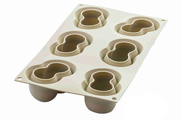 MOULE EN SILICONE ROSSO CILIEGIA - SILIKOMART - Aux Arts Culinaires