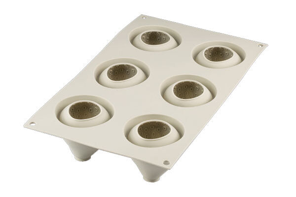 MOULE E N SILICONE FRAGOLE E PANNA - SILIKOMART - Aux Arts Culinaires