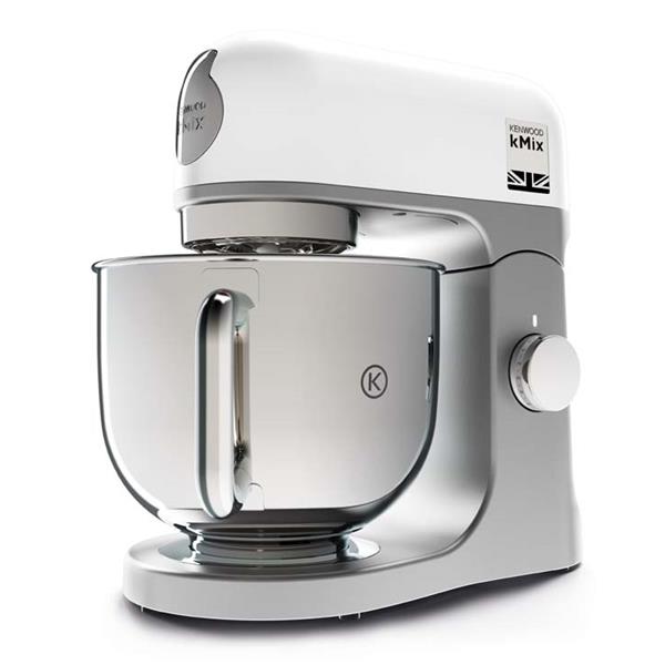 Kenwood kMix robot pâtissier 1000 W – Bol inox 5 L, mixage planétaire et accessoires pro