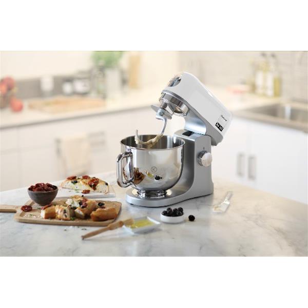 Kenwood kMix robot pâtissier 1000 W – Bol inox 5 L, mixage planétaire et accessoires pro