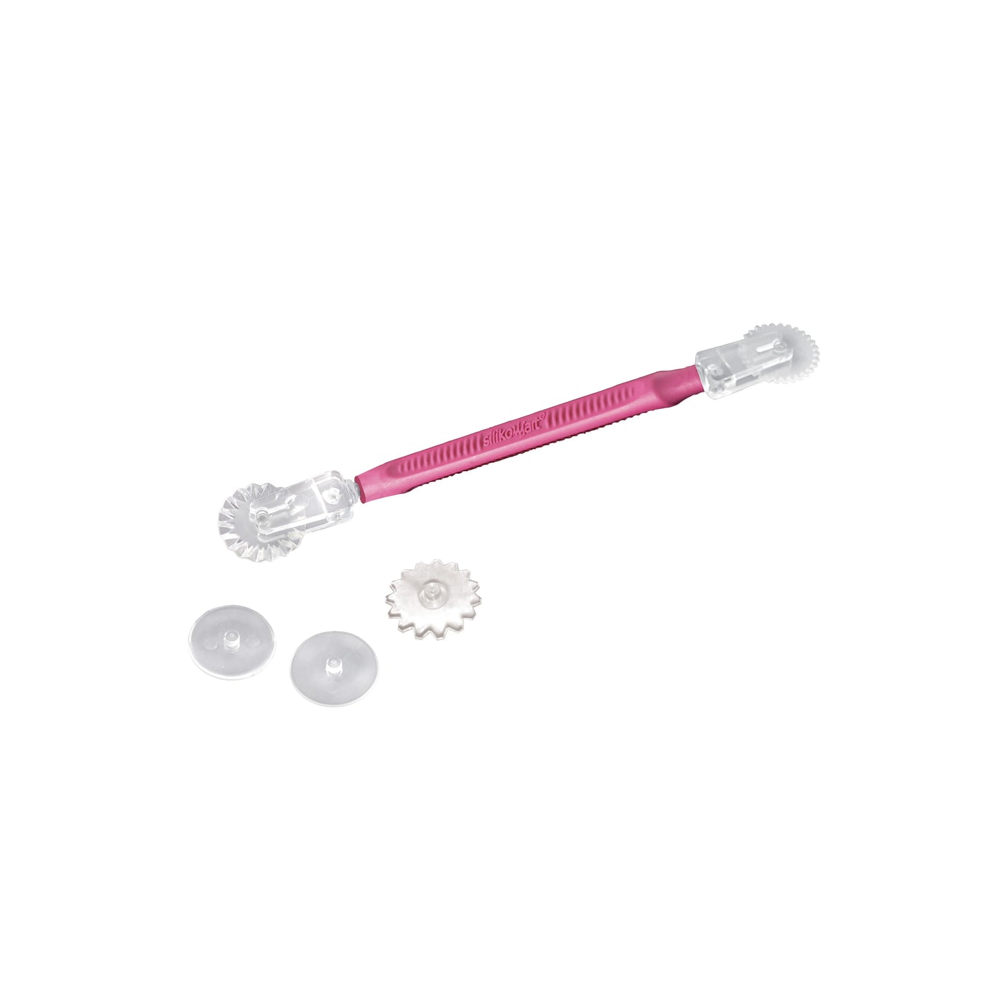 Roll Tool Silikomart avec 5 embouts interchangeables – Outil de décoration pâtissière professionnel