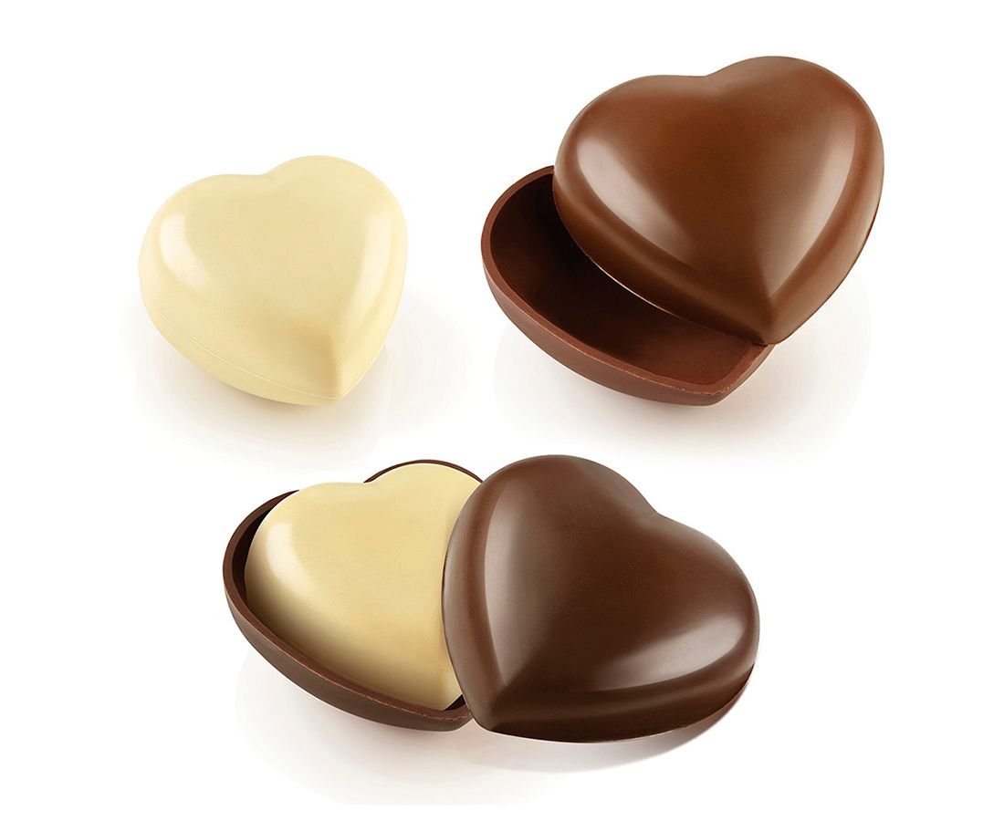 MOULE 3D CHOCO SECRET LOVE SILIKOMART