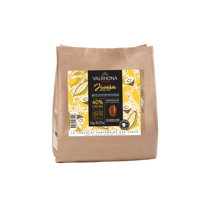 CHOCOLAT VALRHONA JIVARA 40%
