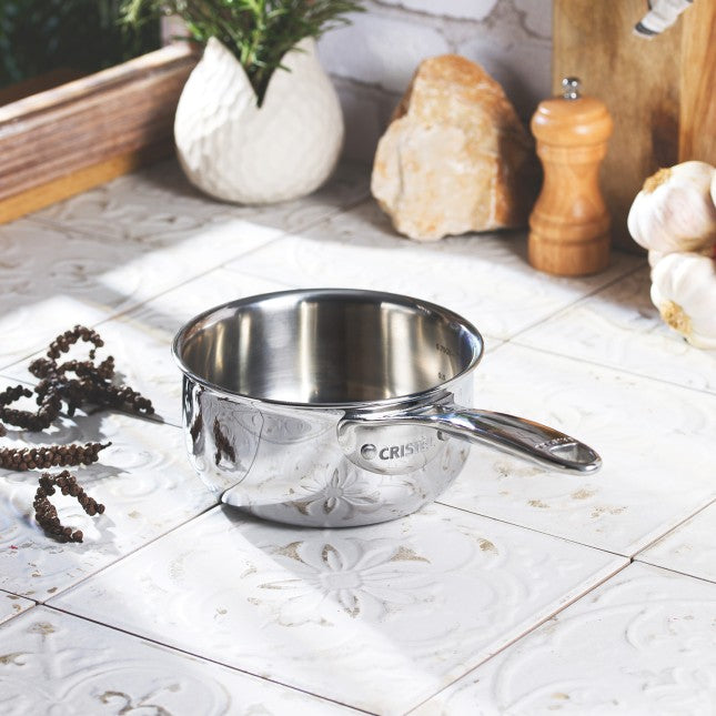 SERIE DE 3 CASSEROLES CRISTEL CASTEL PRO INOX