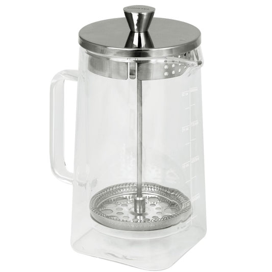 Cafetière à piston double paroi Robusta Cristel – Verre borosilicate et inox – 3, 5 ou 8 tasses