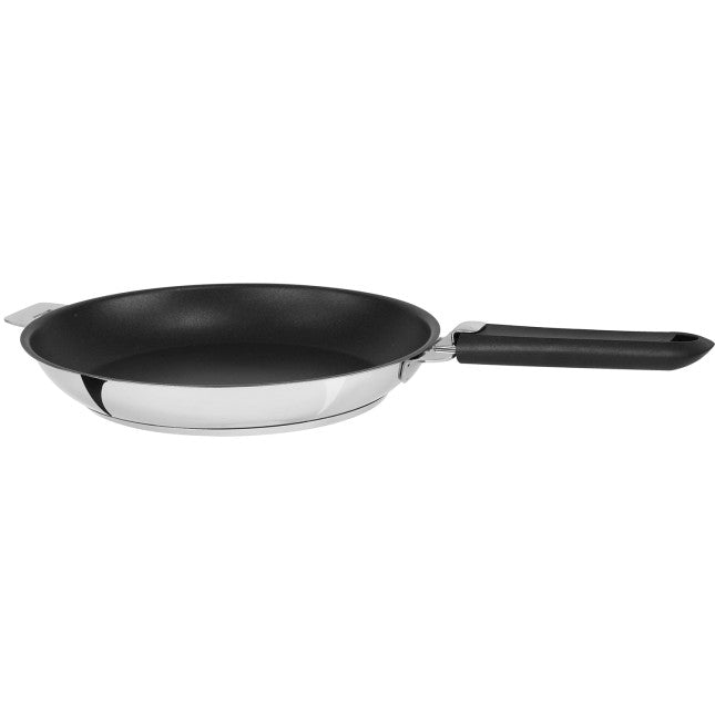 Poêle inox antiadhésive Cristel Exceliss+ – Revêtement Titan, Tous feux