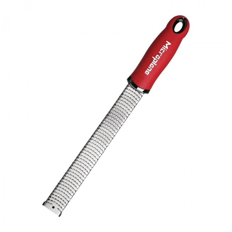 Râpe Microplane Premium Classic – Zester/grate fine inox, poignée grip, protection