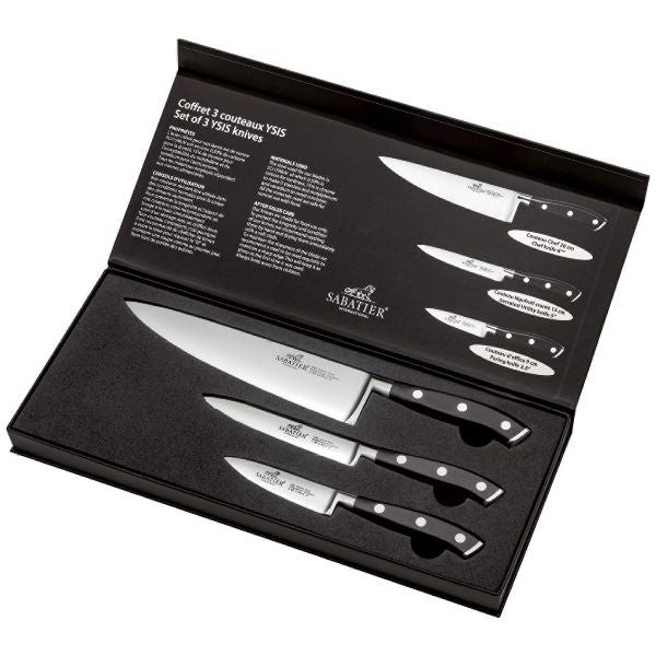 SET 3 COUTEAUX SABATIER YSIS