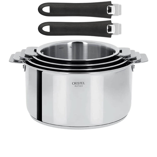 COFFRET DE 4 CASSEROLES CASTELINE CRISTEL