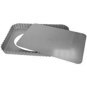 MOULE A TARTE RETANGULAIRE FOND AMOVIBLES