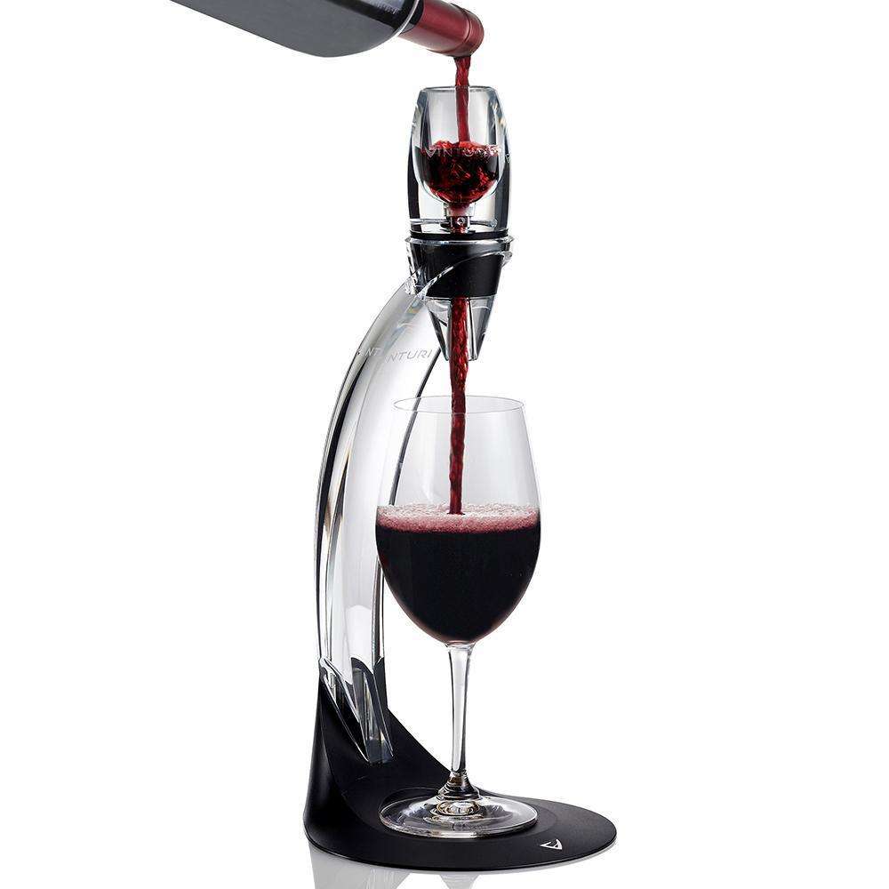 ENSEMBLE AERATEUR VIN ROUGE VINTURI