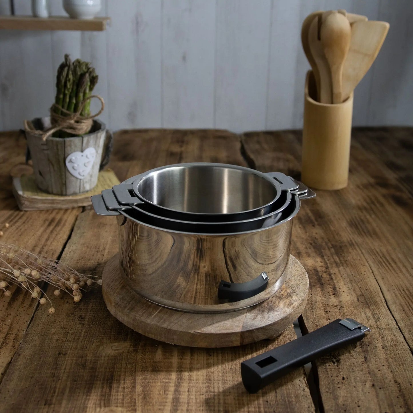 COFFRET MUTINE 3 CASSEROLES - Aux Arts Culinaires