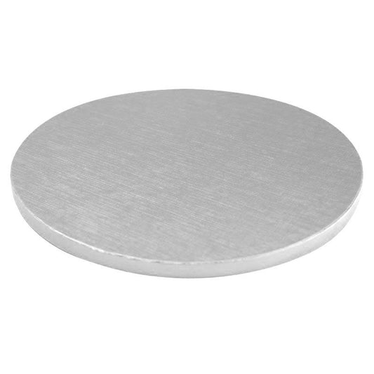 Cake Drum Rond Argent 25 cm – Support rigide et élégant pour gâteau professionnel