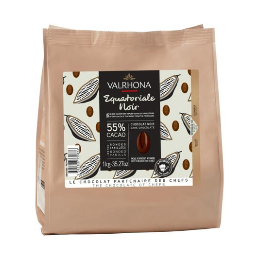 VALRHONA ÉQUATORIALE NOIR 55%