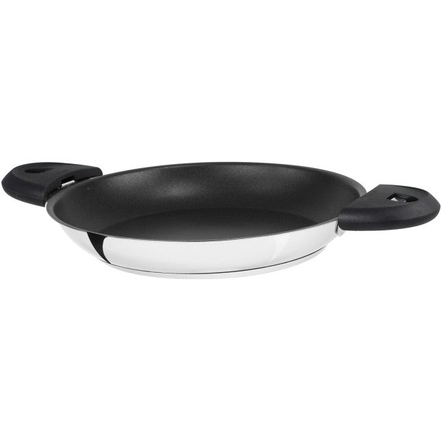 Poêle inox antiadhésive Cristel Exceliss+ – Revêtement Titan, Tous feux