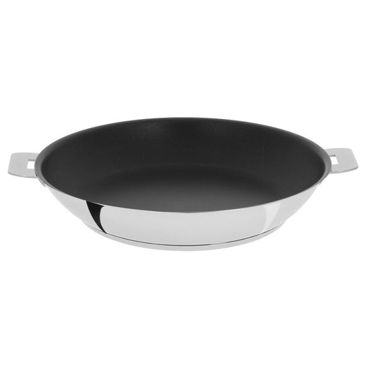 Poêle inox antiadhésive Cristel Exceliss+ – Revêtement Titan, Tous feux