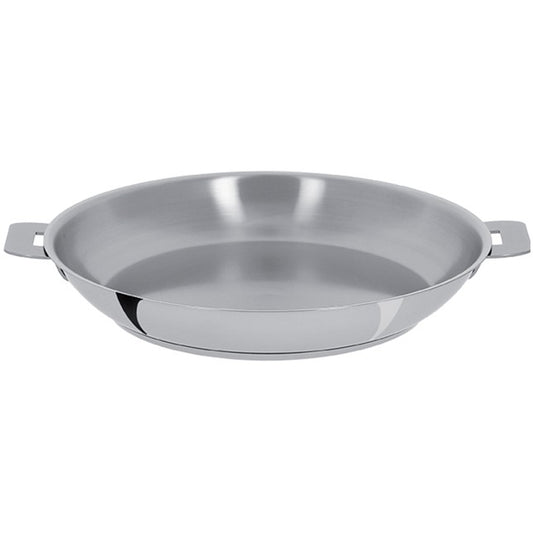 Poêle inox amovible Mutine Cristel – Fabrication française, tous feux dont induction