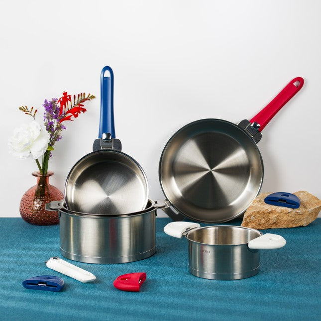 Poignée Mutine Cristel – Confort et Sécurité pour Vos Ustensiles - Aux Arts Culinaires