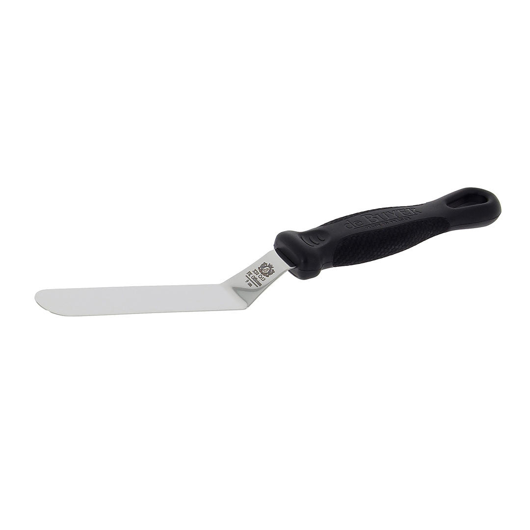 SPATULE PATISSIERE COUDEE INOX DE BUYER