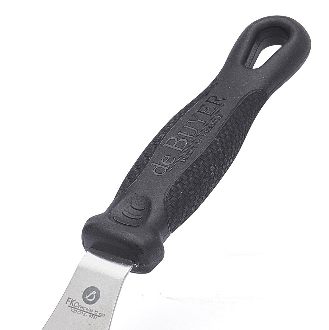 SPATULE PATISSIERE COUDEE INOX DE BUYER