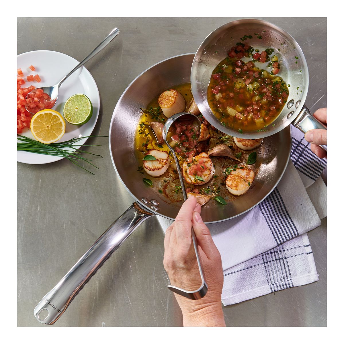 Poêle Alchimy – Poêle Inox Professionnelle pour Tous Feux - Aux Arts Culinaires