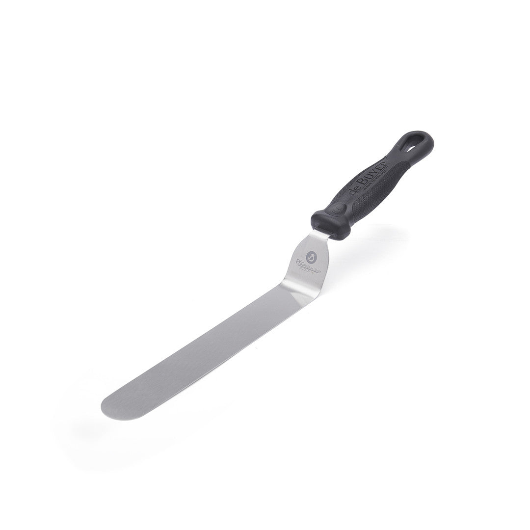 SPATULE PATISSIERE COUDEE INOX DE BUYER