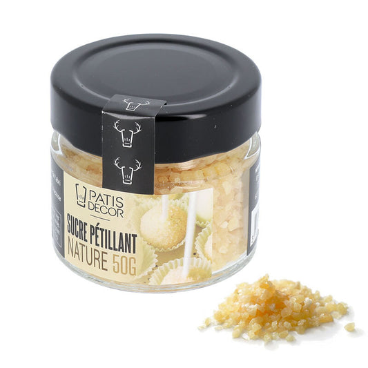 SUCRE PÉTILLANT NATURE PATISDÉCOR 50 G