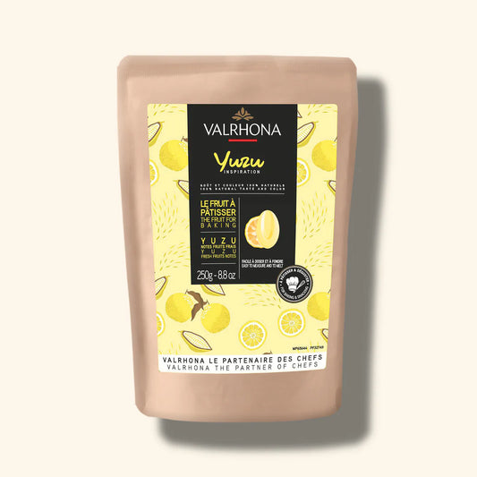 CHOCOLAT VALRHONA YUZU 250G